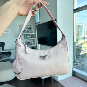 Prada Blush Pink re-edition 2000 bag